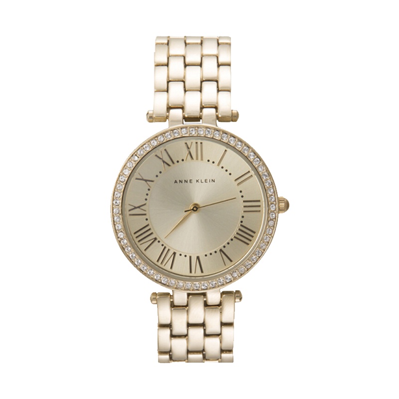 安妮克莱因（ANNE KLEIN）摩登复古系列时尚休闲简约潮流复古石英女士手表AK/2230CHGB