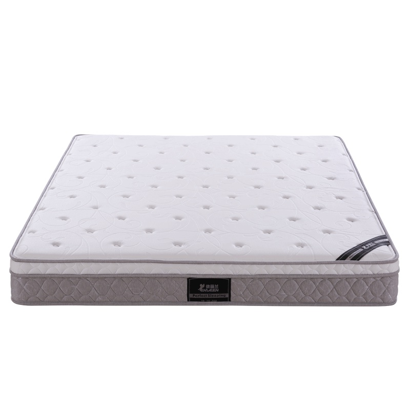 依丽兰床垫22cm 天然环保乳胶床垫1.5米 邦尼尔精钢弹簧床垫 成人软硬两用床垫 可定制 简约现代卧室家具 芳华