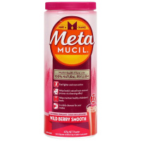 [张韶涵同款 吸油清肠代餐]Metamucil 美达施 梅子味 膳食纤维粉 72次/罐 美国进口425克 膳食营养补充剂
