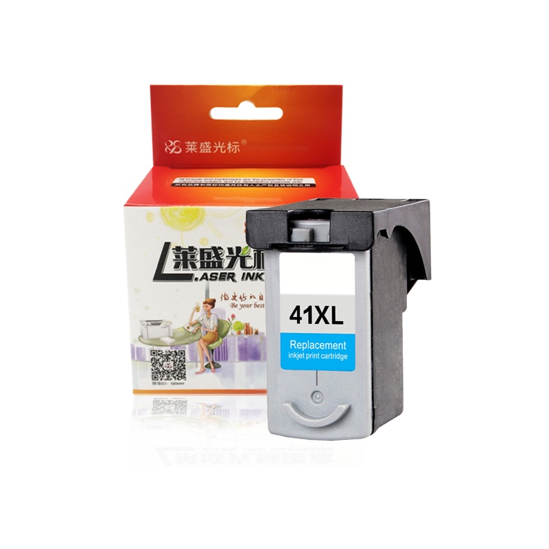 莱盛光标LSGB-CL41打印机墨盒 适用于佳能CL41