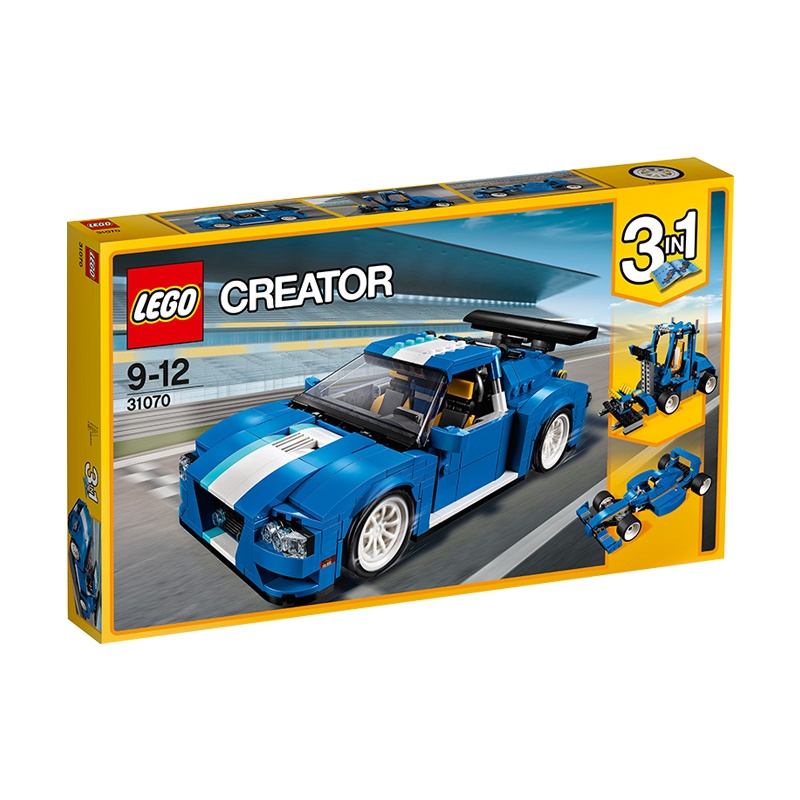 LEGO 乐高 Creator创意百变系列 涡轮履带赛车 31070 10岁以上 100-200块 塑料玩具