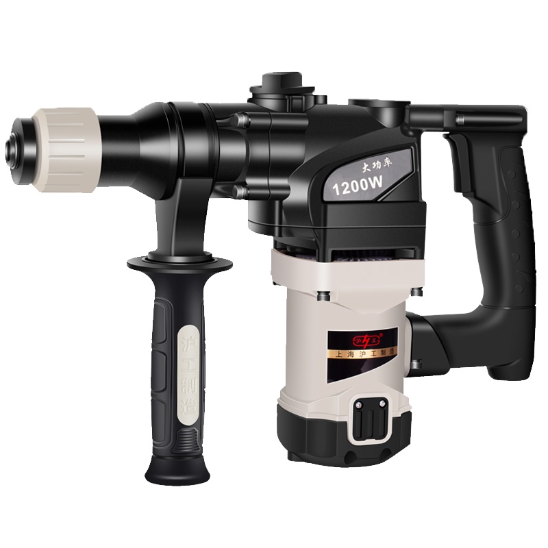 24小时使用电锤大功率1200W工业级两用多功能专业混泥土电钻电镐. 1200W豪华套塑箱