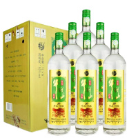 牛栏山 白酒 20年珍品陈酿 二锅头 土豪金 52度 1L*6瓶 整箱装