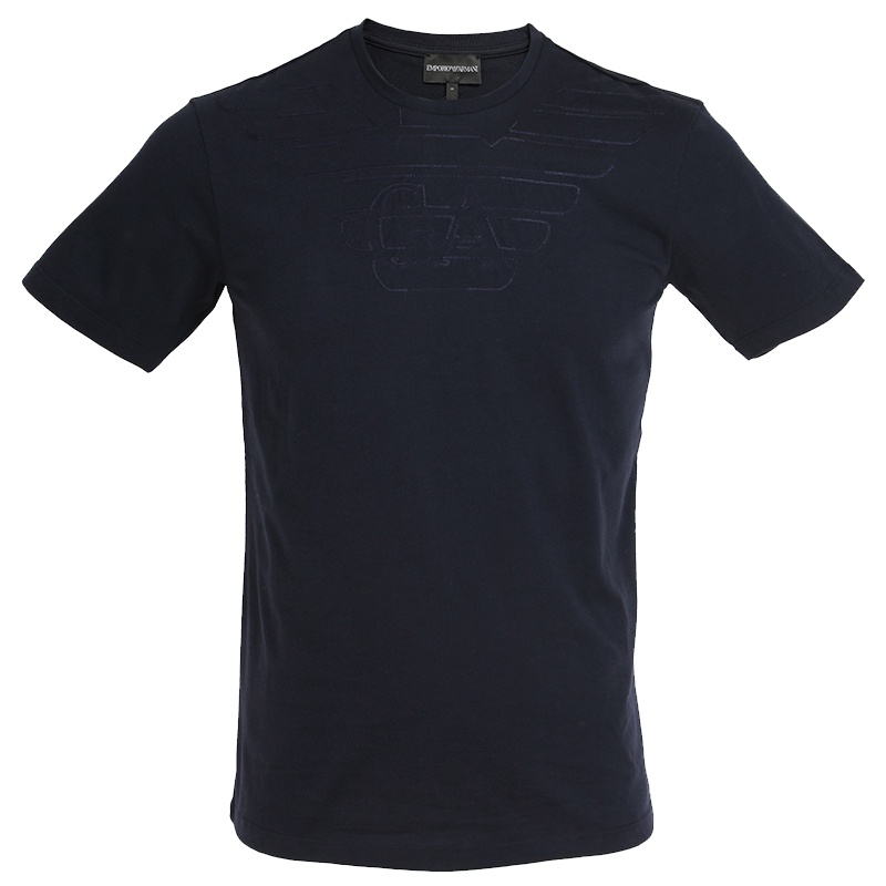 EMPORIO ARMANI 阿玛尼EA男士棉质短袖T恤 CNH52BC5M