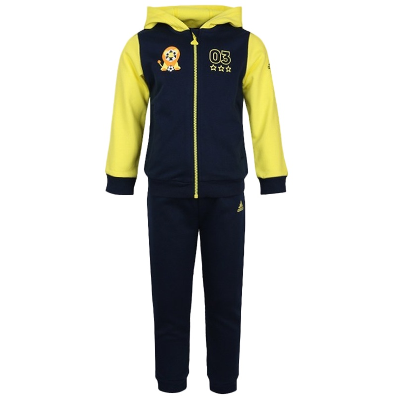 阿迪达斯儿童adidas kids 男婴童长袖套装 DM7040