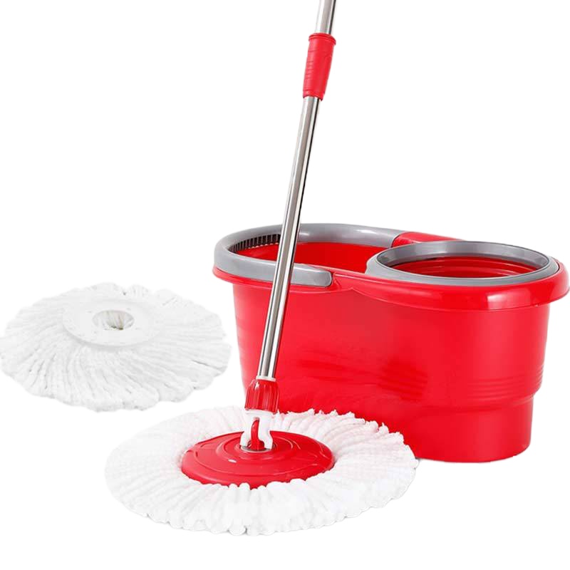 美丽雅 HC065338彩灵旋转手压式甩水拖把