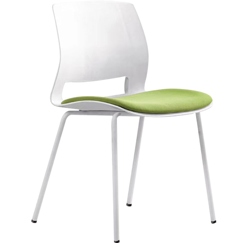 迪欧 DIOUS 时尚办公椅 餐椅 电脑椅 洽谈椅 培训椅 休闲椅 DL108 无垫白色