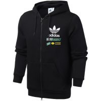 【自营】adidas阿迪达斯三叶草男装运动服休闲连帽外套夹克FP7701