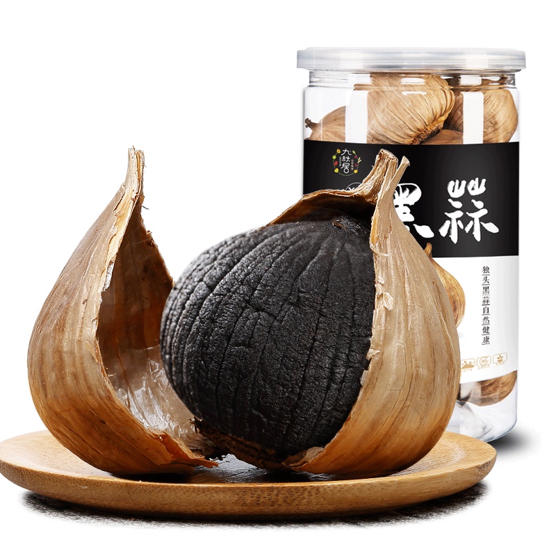 九秋居黑蒜250g*2瓶家庭装黑蒜头独头黑蒜大蒜独头黑蒜