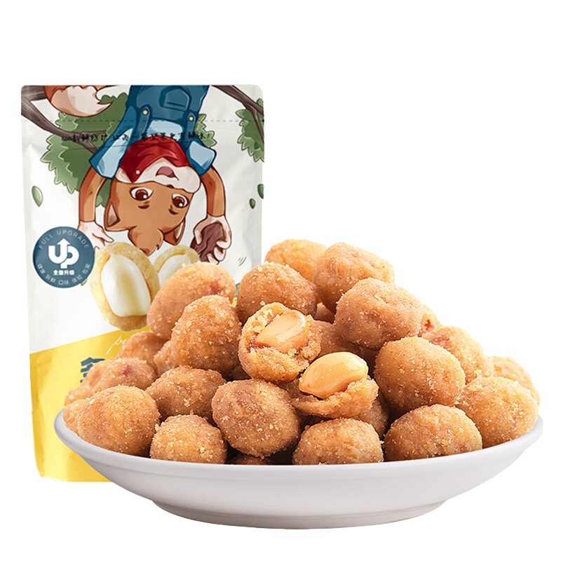 三只松鼠 多味花生 JW0057 坚果炒货地方特产休闲零食花生米205g(单位:袋)