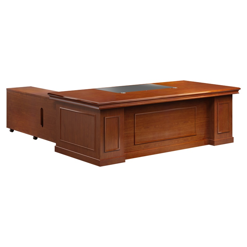 科朔 办公桌老板桌经理桌现代班台经理桌油漆班台桌2米 KSHS18