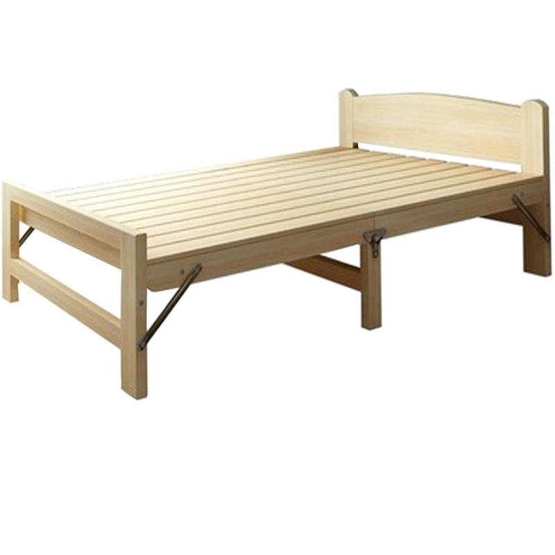 卡里鳄可折叠木床KLE—K01简易木床