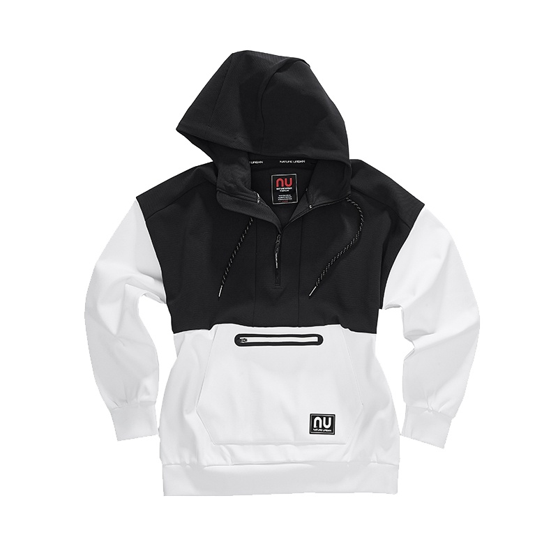 诺诗兰[NU系列]户外休闲衣 户外春夏男女式情侣款时尚休闲简约舒适连帽卫衣外套KL075208/KL072207