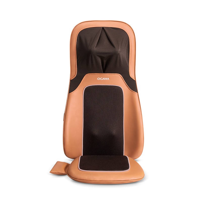 OGAWA奥佳华OG-1301按摩坐垫家用智能颈椎按摩仪背部肩部腰部坐部按摩器多功能全自动按摩垫