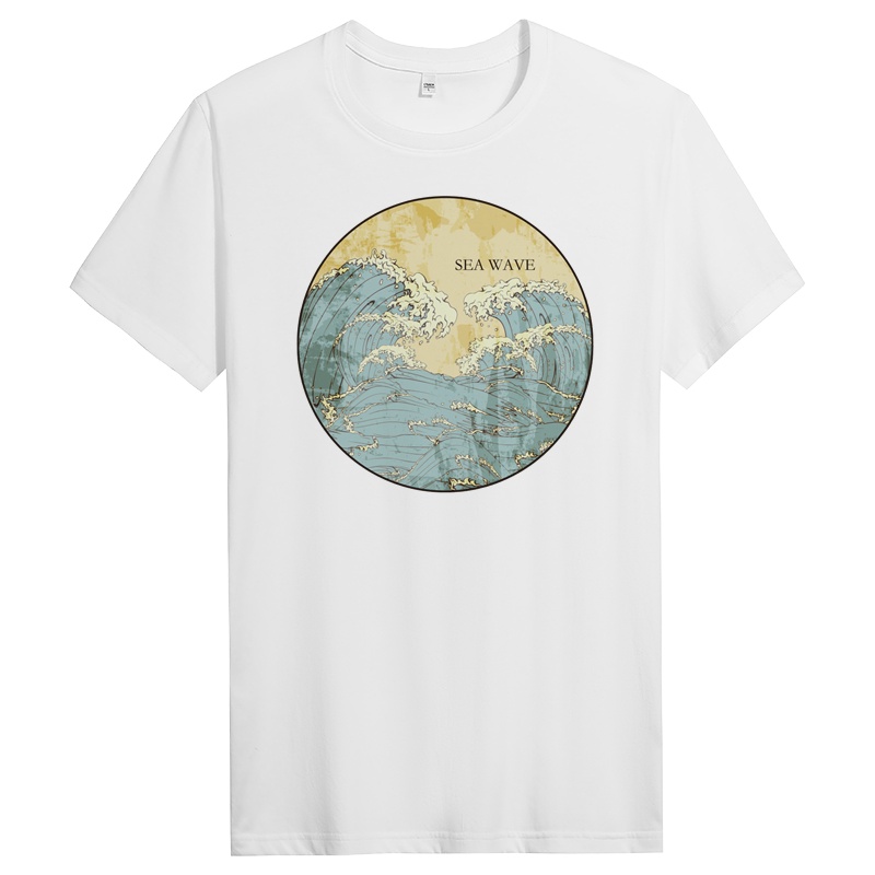 夏季男士纯棉短袖t恤修身圆领男生体恤潮流男装半袖 DT10415