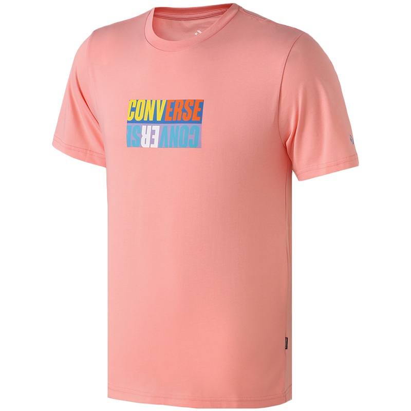 匡威男装短袖T恤时尚双面印花圆领短袖街头运动服10008541