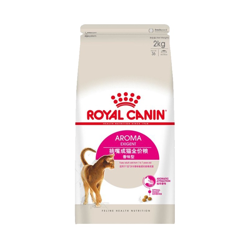 ROYAL CANIN 皇家猫粮 EA33全能优选成猫猫粮 全价粮-香味型 2kg 独特鱼类香味 维持理想体重