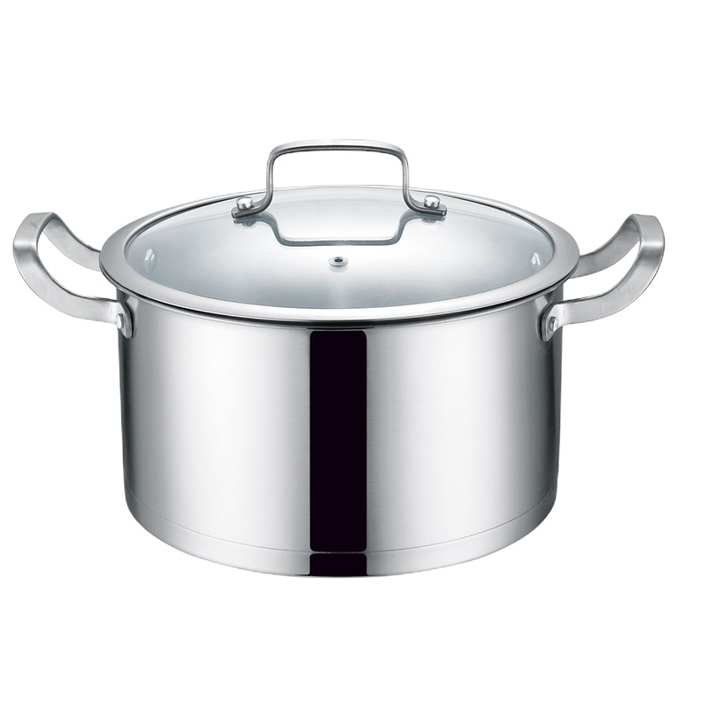 德沃仕伯朗尼食品级不锈钢直角三件套装锅