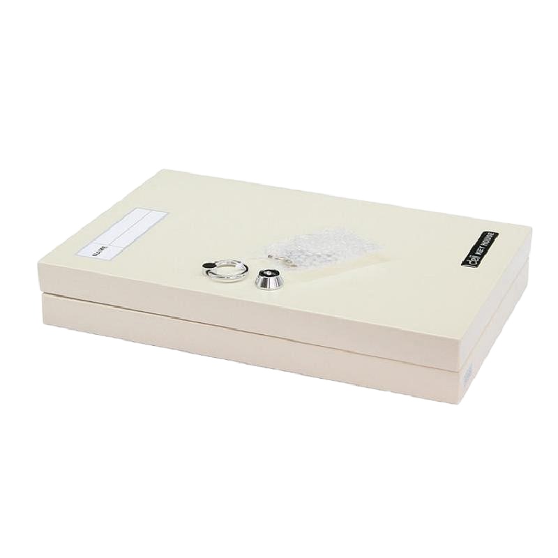 得力9322钥匙管理箱(米黄)(只)壁挂式 门口放钥匙柜 汽车钥匙箱 收纳盒