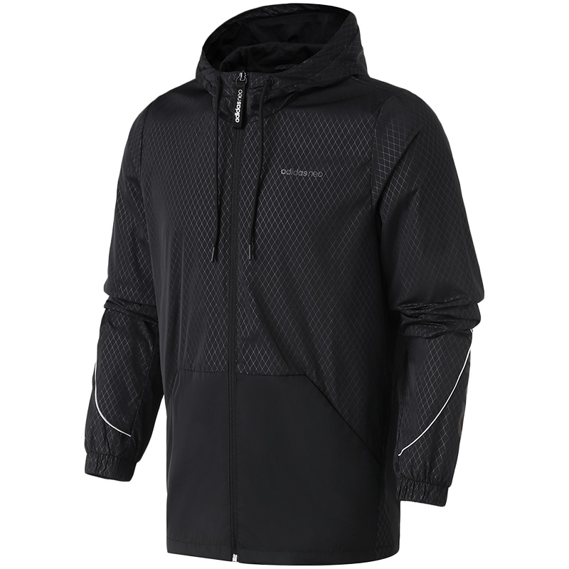 【自营】Adidas阿迪达斯NEO男装运动休闲防风夹克外套DW8094