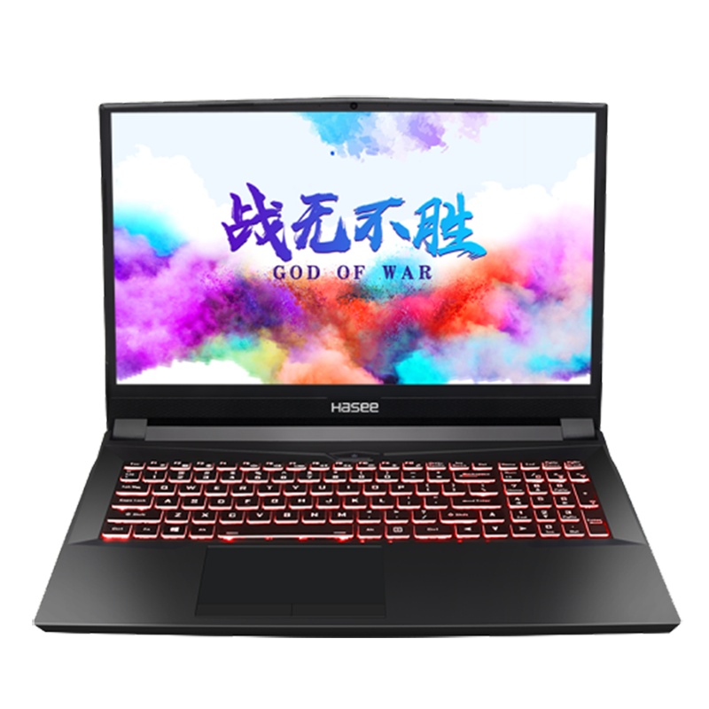 神舟(Hasee)战神TX8-CU5DK i5-10400/RTX2060/16G/256G+1TB/16.1吋电竞级独显72%色域144Hz学生吃鸡游戏本笔记本电脑