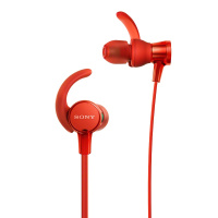 索尼（SONY）MDR-XB510AS 防水运动耳机 IPX5/7 耳挂式 红色