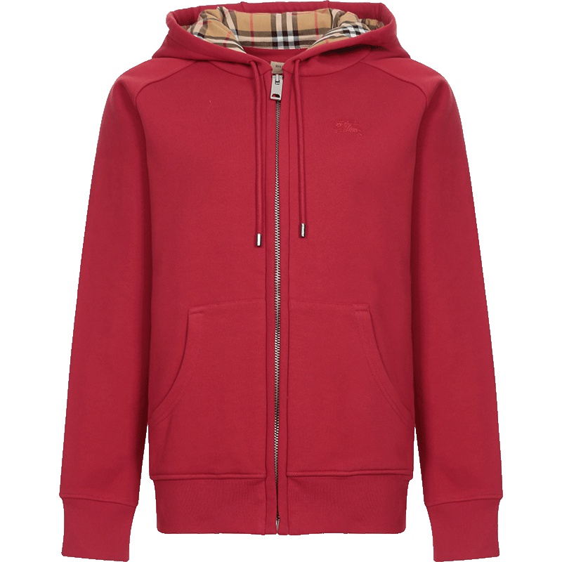 BURBERRY 博柏利 女款Vintage格纹混纺连帽外套 80055591