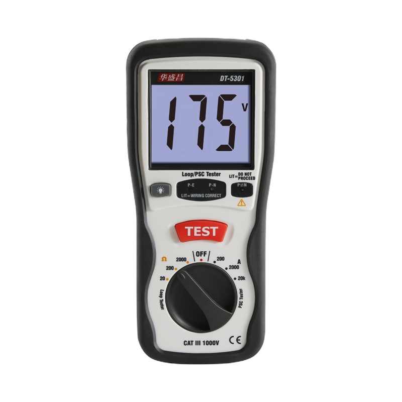 CEM华盛昌高精度回路电阻测试交直流电压电阻测试仪DT-5301