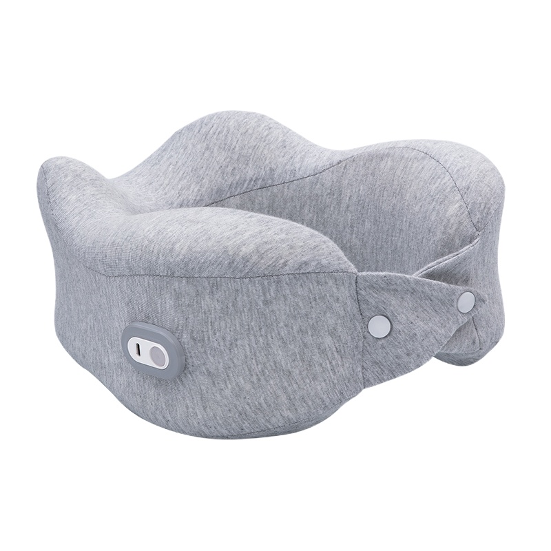 和正U型颈椎按摩枕 多功能振动颈枕 午睡商务旅行护颈枕 可拆洗记忆枕 无线操作便携HZ-UJZ-1