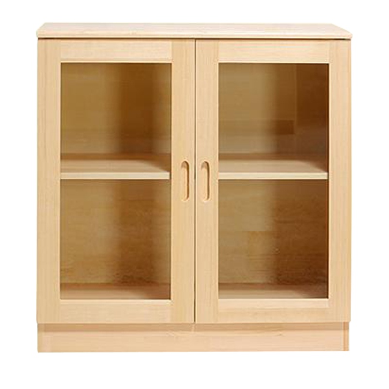 瑞丰杰 松木茶水柜实木两门茶水柜800D400W800H RJ-G056