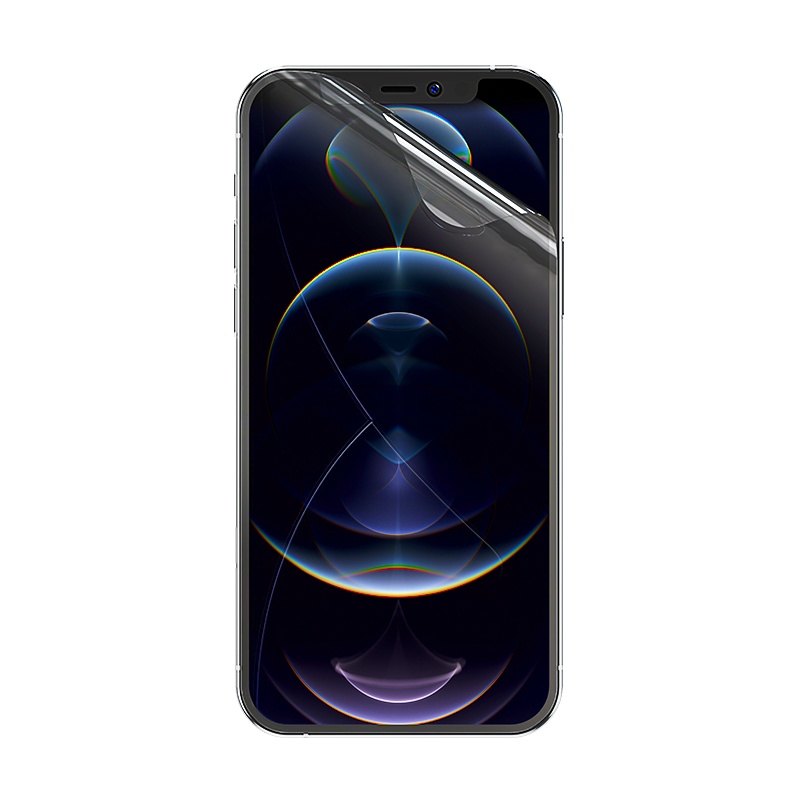ROCK iPhone 12 pro max高清柔性防爆水凝膜 非全屏