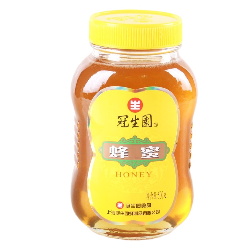晋唐上海冠生园蜂蜜500g冲调蜂制品荆条蜜油菜洋槐蜂蜜瓶装(单位:瓶)