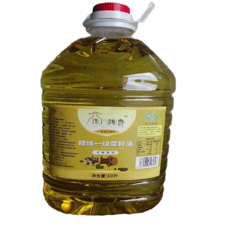 《伟人稼香》 双底精炼一级菜籽油 10L/瓶(一件2瓶)