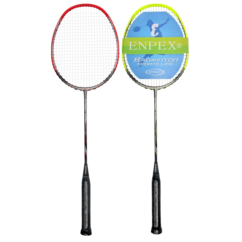 ENPEX乐士 全碳素耐用羽毛球拍攻守兼备男女训练对拍 8650