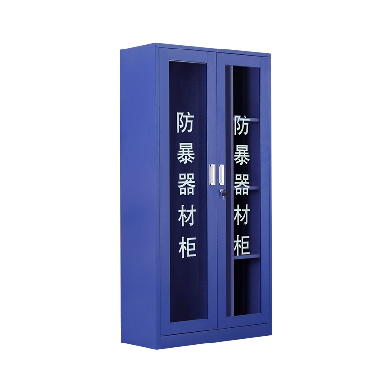 尔迈 安保防暴器材柜警备柜安全器械装备警器柜防暴柜 180*90*39cm 不含器材 台