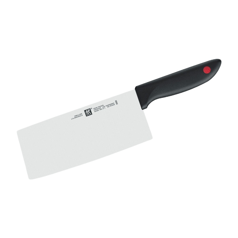 双立人进口红点不锈钢蔬菜刀切片刀刀具厨房用品防滑手柄家用