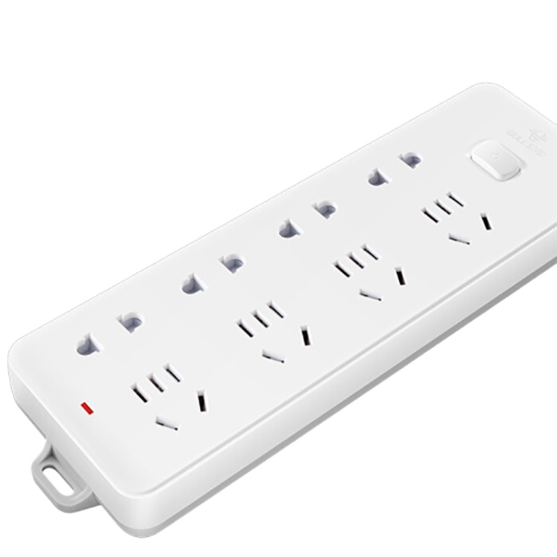 公牛(bull) 新国标插座 插线板/插排 8位总控全长5米 GN-403 白色