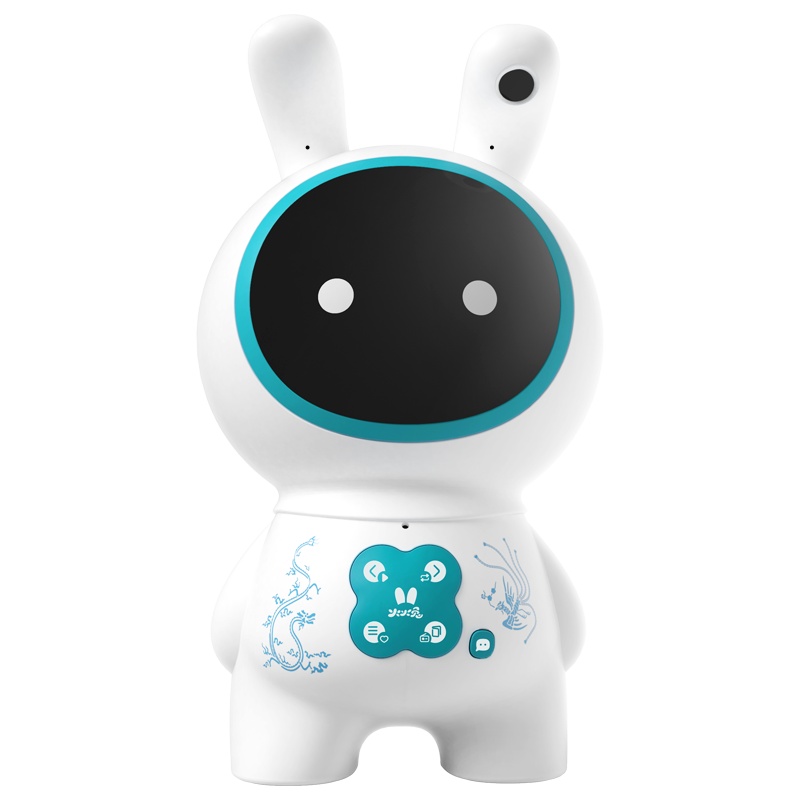火火兔故宫文化联名款绘本阅读熏教早教机器人男孩女孩玩具智能故事机J7pro蓝色
