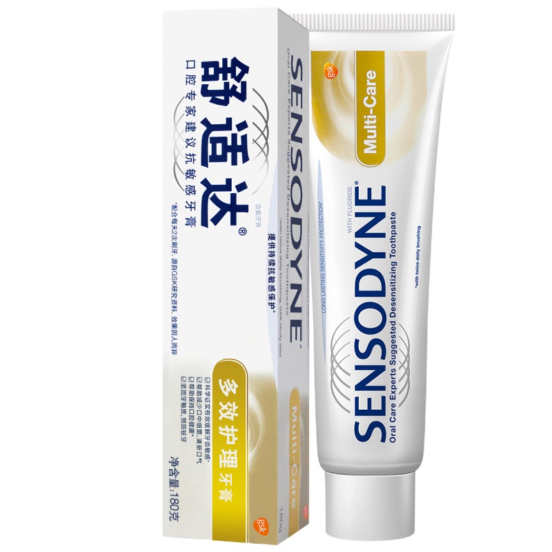 (DT)舒适达(Sensodyne) 多效护理 180g 牙膏(计价单位:支)