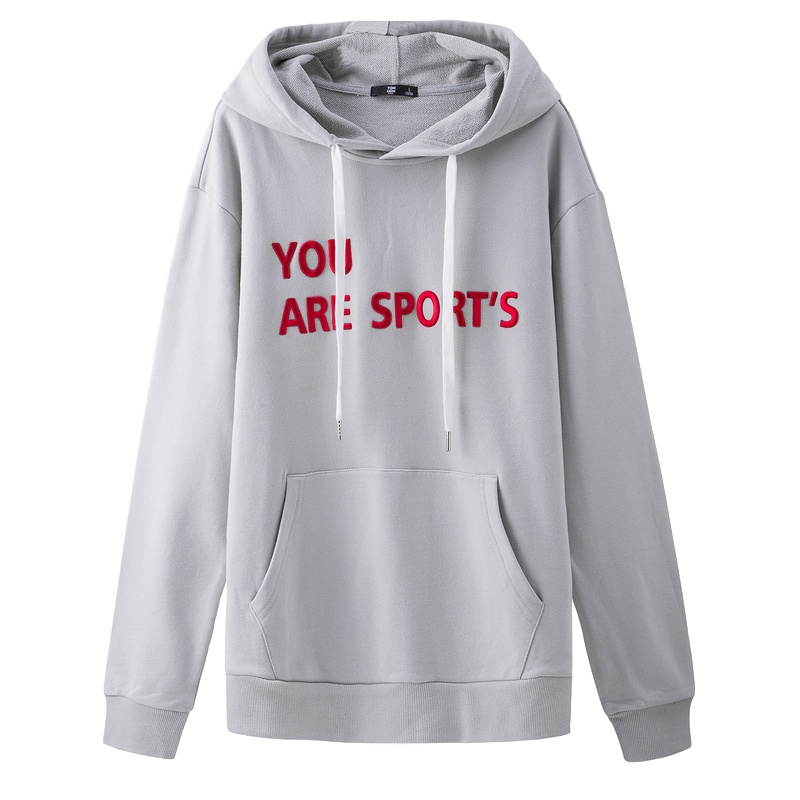 【2件1折价36.9元】唐狮春秋新款连帽男士卫衣套头宽松潮男生休闲ulzzang男帽衫