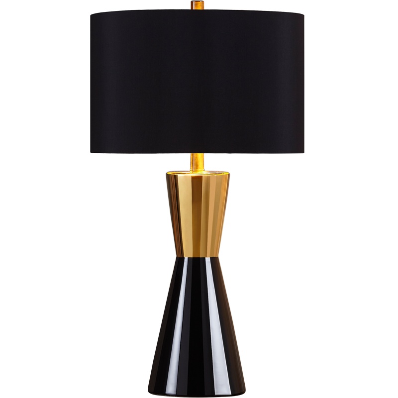 轻奢后现代美式台灯卧室装饰床头灯欧式创意简约温馨结婚陶瓷客厅