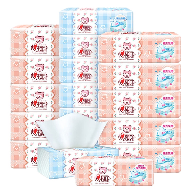 心心相印婴儿面纸 18包/箱