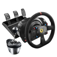 图马思特T300法拉利+TH8A手排档 F1方向盘 PS5赛车游戏方向盘模拟器 赛车游戏 地平线4 1080° 力反馈