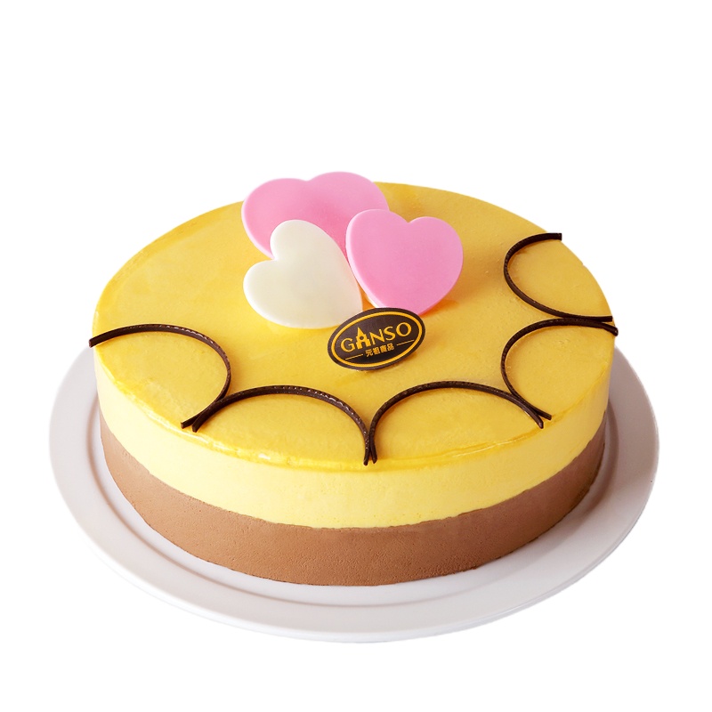 6号元祖照红妆 蓝莓慕思蛋糕动物奶油 全国上海同城配送