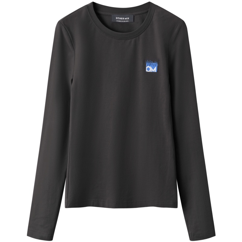 OtherMix【新疆棉】糖果t恤2021年新款圆领春打底洋气内搭上衣女