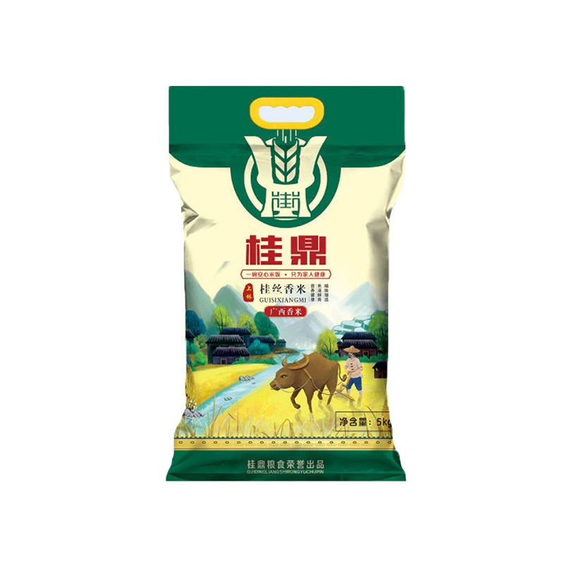 桂鼎 桂丝香米5kg 优质广西大米香米真空包装油粘米香软粘糯新鲜大米