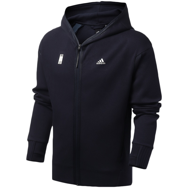 阿迪达斯男服夹克外套连帽WJ休闲运动服FJ0197