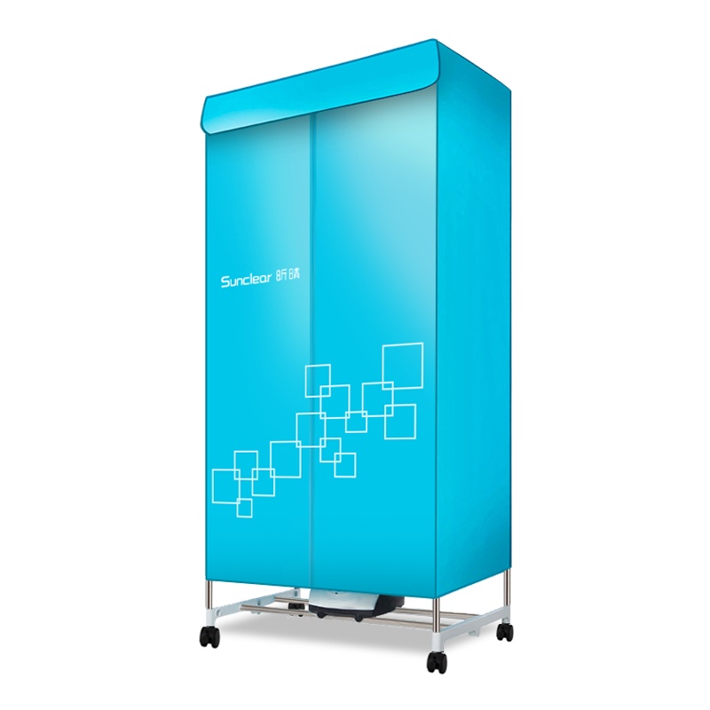 [苏宁宜品认证]烘干机家用速干衣风干机烘干器干衣机烤衣服的烘衣机小型双层衣柜便携宿舍烘干机母婴可用