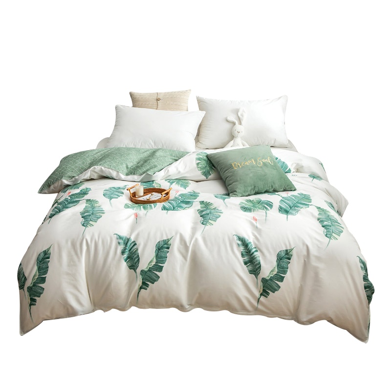 雅鹿·自由自在 新款纯棉被套 纯棉亲肤透气舒适柔软AB版双面设计全棉被套