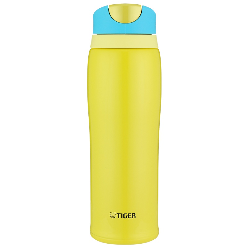 虎牌(tiger)保温杯MCB-H48C 480ML 柠檬黄YL 车载保温杯 304不锈钢真空水杯 男女便携车载水杯